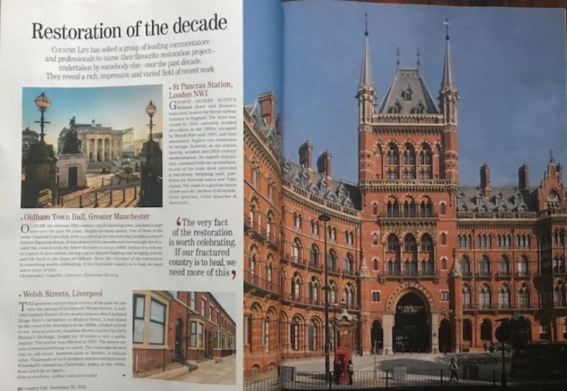 Oldham Town Hall in Country Life magazine