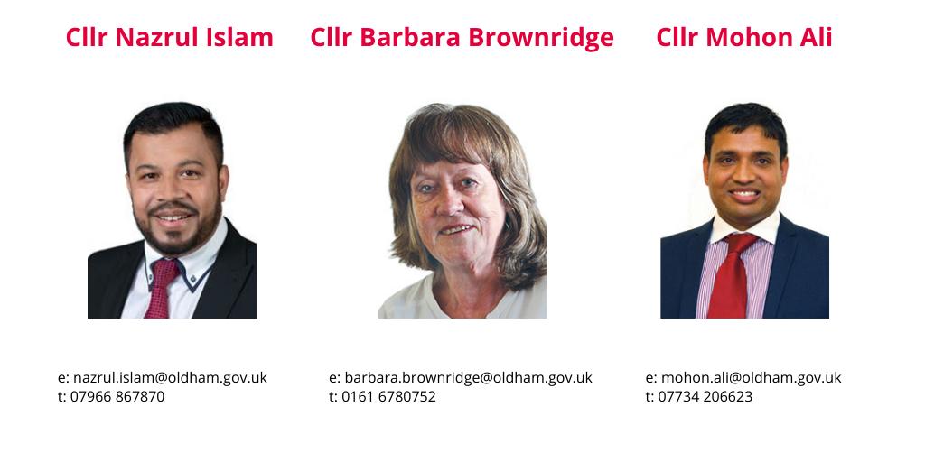 Chadderton North Councillors