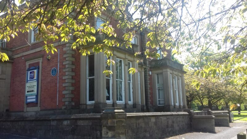 Werneth Lifelong Learning Centre, previously home of the Lees family